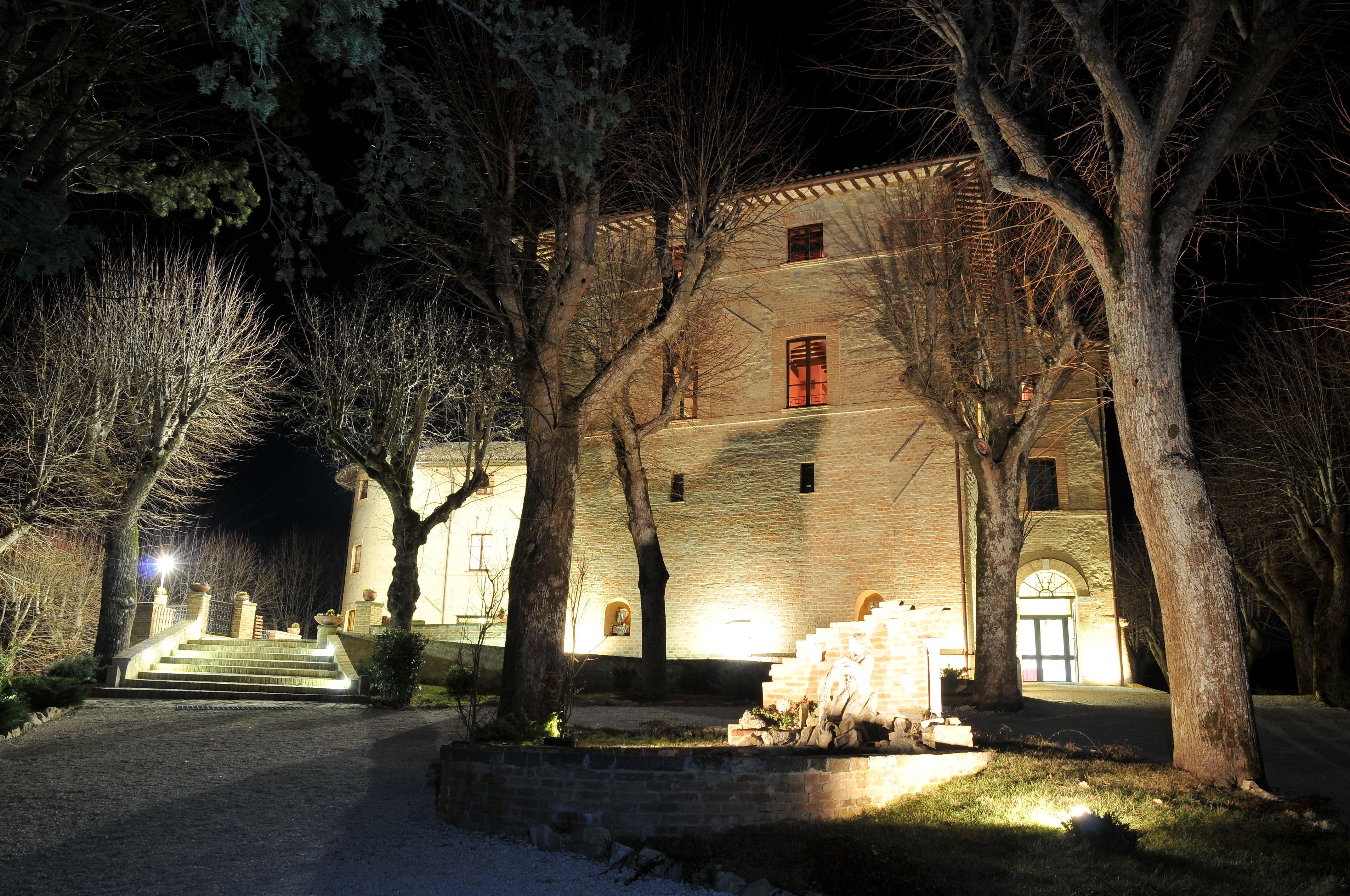 Villa Castello Di Baccaresca à Branca Extérieur photo